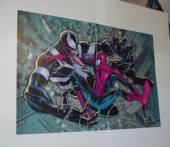 Spider-Man vs Venom Poster # 5 Phil Jimenez Mac Gargan Dark Avengers MCU... - £23.58 GBP