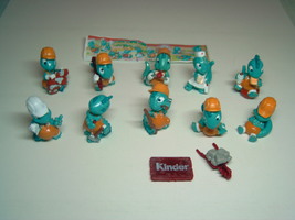 Kinder - 1996 Drolly Dinos - complete set - paper - surprise eggs - $11.00