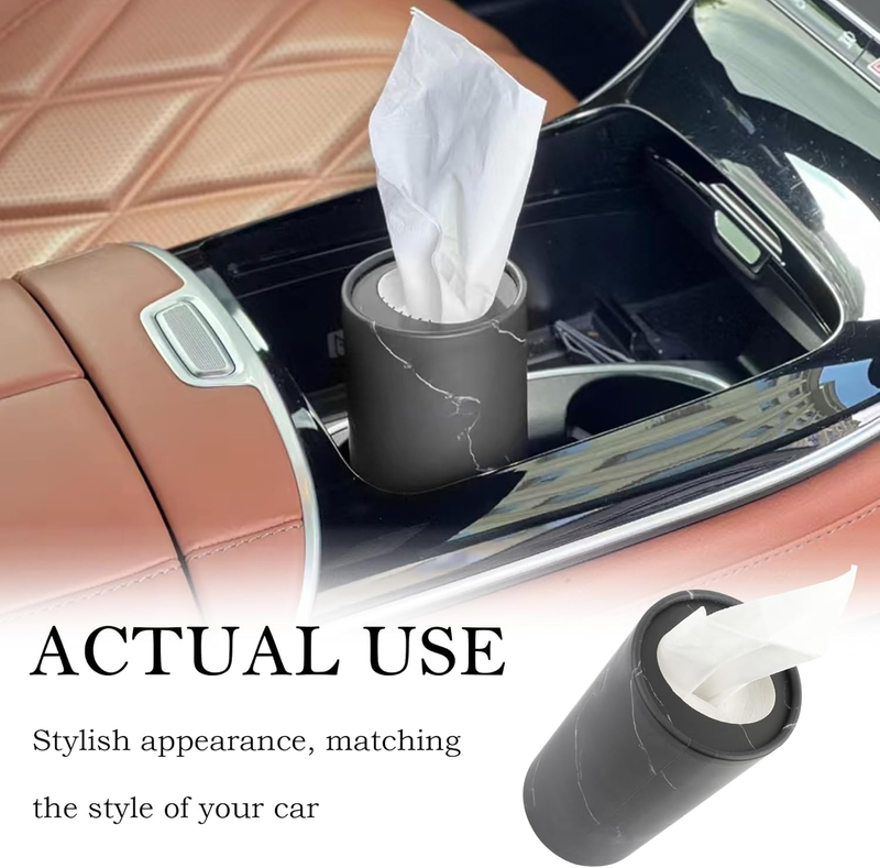 4PCS Car Tissue Holder for Car Cup Holder,Minimalist Car Tissues Cylinder of Tra Item image 6