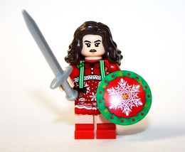 YY Minifigure Building Custom Wonder Woman Christmas Holiday DC Comic - $6.50