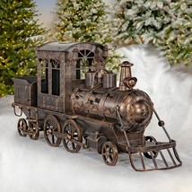 Zaer Ltd. Large Metal Christmas Train Commercial Decoration (5.85 Feet L... - $2,795.00+