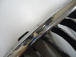 09-11 E90 E91 BMW 328i 335i FRONT BUMPER PASSENGER RH UPPER CHROME GRILLE M0161 image 3