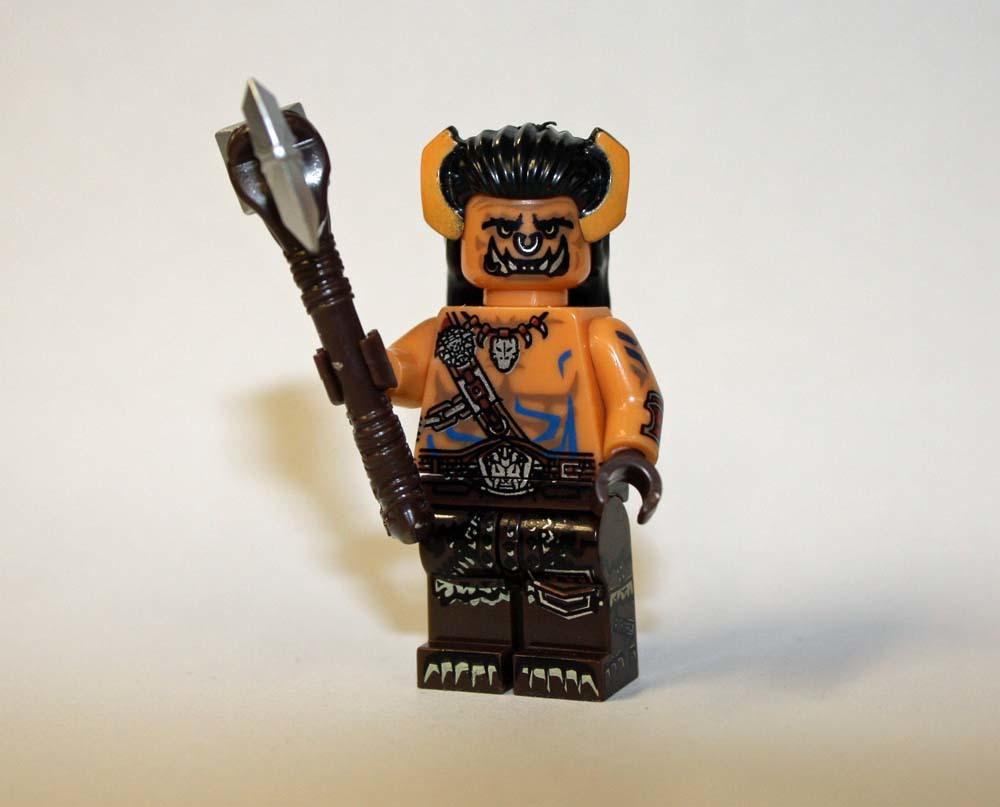 Minifigure Warcraft Orc Lotr Lord Of The Rings Hobbit US Seller - $7.98