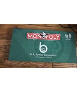 Monopoly W. R. Berkley Corporation 40th Anniversary Edition Board Game  ... - £34.84 GBP