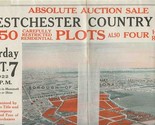 Westchester Country Club Absolute Auction Brochure Bronx County New York... - $275.22