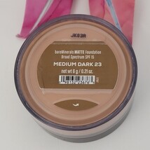 New bareMinerals Matte Loose Foundation SPF 15 in Medium Dark N40 1.5g/0.05oz image 7