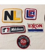 Vintage Patches Exxon Southern Pacific NL LCR Milchem - €9,47 EUR