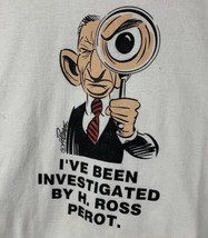 Vintage Ross Perot T Shirt Promo Tee Campaign Politics Single Stitch XL USA 90s - £31.96 GBP