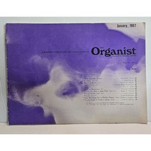 The Organist January 1967 Vintage Church Organ Music Book Vol 70 No 6 - $9.59