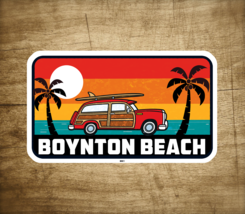 Boynton Beach Florida Decal Sticker 3.75&quot; X 2.25&quot; Surf Surfing - £4.12 GBP
