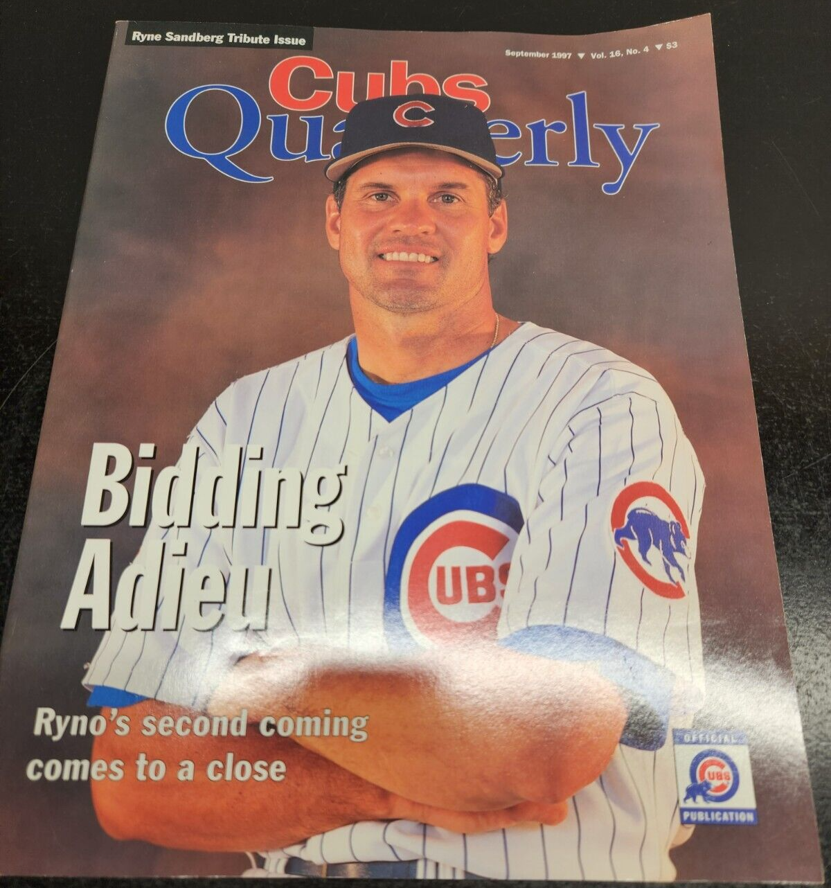 Primary image for Cubs Quarterly September 1997 - Ryne Sandberg retirement - Chicago Cubs