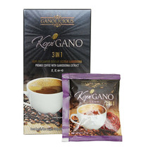 7 Boxes X 15 Satchets Gano Excel Ganoderma Cafe 3 in 1 Coffee  HALAL Coffee - £80.02 GBP