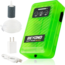 Beyond Bait Pump Rechargeable Aerator - Portable Glow in the Dark Bubble... - $52.06