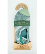 Fitkicks Active Lifestyle Footwear Live Well Collection Mint S 5.5 6.5 S... - £14.41 GBP