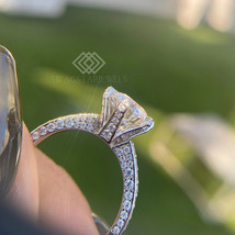 1.20 CT Round Cut Lab Grown Diamond Engagement Ring 14K Gold Anniversary... - $316.00