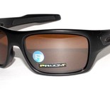 Oakley TURBINE POLARIZED Sunglasses OO9263-4063 Matte Black W/ PRIZM Tun... - £85.65 GBP