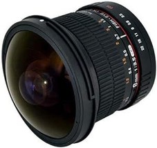 Rokinon 8mm f/3.5 HD Fisheye Lens with Removable Hood for Canon EF - £291.11 GBP