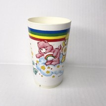 Vintage 1980s Care Bear tumbler featuring Wish, Funshine bear and Cheer bear cup - £11.65 GBP