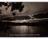 Lake Kezar Night View Lowell Maine ME DB Postcard U23 - £6.18 GBP