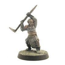 Mordor Orc 1 Painted Miniature Half-orc Fighter Warlock Middle-Earth - $14.99