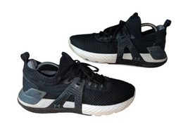Under Armour Men&#39;s Project Rock 4 Training Shoes Black/White Size: 10 - $51.30