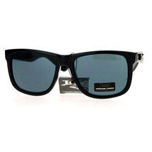 Locs Hardcore Shades Classic Black Square Sunglasses Old School Hip Hop Fashion - £14.40 GBP