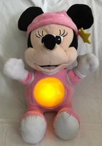 Disney Baby Minnie Mouse Plush Musical Crib Toy Lullaby Spanish Singing Soother - £23.42 GBP