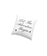 Let The Adventure Begin Pillow, Funny Camping Pillow - £23.45 GBP