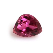 1.42 Carats TCW Rubelite Fancy Faceted 100%Natural Drop Top Quality Gem By DVG - £156.66 GBP