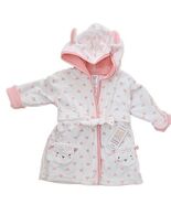 Carter's Just One You ~ Infant Size 0-9 Months ~ Pink &amp; White Cotton Hoo... - $20.00