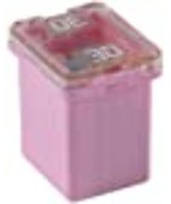 Bussmann BP/FMX-30LP-RP) Low Profile FMX Female Maxi Fuse, Pink, 30-Amp - £11.32 GBP