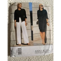 Vogue Anne Klein Misses Jacket Skirt Pants Sewing Pattern 2390 Sz 18 - 22 Uncut - £10.92 GBP