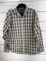 Mountain Hardwear Keller Plaid Shirt Button Down Men&#39;s X-Large Lg Outdoors - $17.77