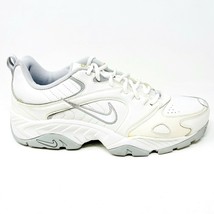 Authenticity Guarantee 
Nike T Light II Leather White Grey VINTAGE Mens Size ... - £62.73 GBP