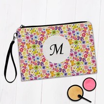 Multicolored Pattern : Gift Makeup Bag Floral Butterflies Daisy Rainbow Kids Wal - £9.60 GBP