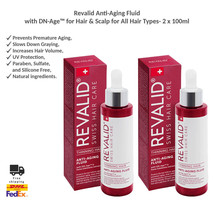 Revalid Anti-Aging Fluid with DN-Age™ for Hair &amp; Scalp - UV Protection 2x100ml - £94.26 GBP