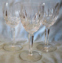 Waterford Crystal Kildare Claret Wine 6 1/2&quot; Stem Goblet, Old Mark, Set ... - $45.43