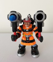 Vintage 2001 Billy Blazes Launch Force Rescue Heroes Action Figure Fishe... - £16.86 GBP