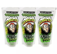 Van Holten&#39;s Warhead Extreme Sour Jumbo Pickle 1 or 3 Pack - You Pick Free Ship - £6.12 GBP+