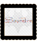 Candy Name Saundra-Digital Kit-Jewelry Tag-Clipart-Gift Tag-Holiday-Digi... - $37.50 MXN