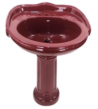 Mexican Pedestal Sink  Roman Style Handcrafted Ceramic - Granada - - $16,842.45 MXN