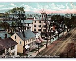 Main Street View From Opera House Norway Maine ME DB Postcard Y1 - $9.85