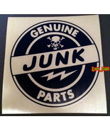 GENUINE JUNK PARTS DECAL STICKER vintage hot rod rat rod drag racing mus... - £5.52 GBP+