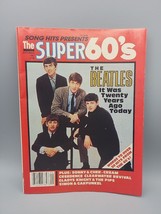 1987 Song Hits Presents The Super 60&#39;s Magazine The Beatles, Sonny &amp; Che... - $8.99