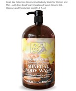 Dead Sea Collection  ALMOND VANILLA MINERAL BODY WASH Balancing Soothing... - €23,80 EUR