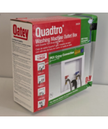 OATEY Quadtro Washing Machine Outlet Box w/ Quarter Turn Brass Ball Valv... - €33,85 EUR