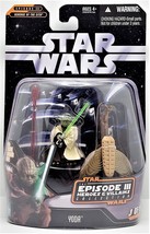 Star Wars Ep. III Heroes &amp; Villains Yoda Action Figure - SW2 - £22.42 GBP