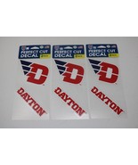 DAYTON FLYERS 4&quot;X4&quot; DIE CUT DECAL 2-PACK CAR HOME NEW WINCRAFT Lot of 3 ... - $25.76 CAD