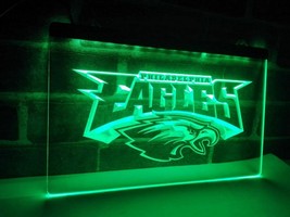 Philadelphia Eagles LED Neon Sign Light NFL Football Home Pub Bar Wall Decor - £20.44 GBP+