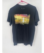Rick And Morty Men&#39;s T-Shirt Size Large Cartoon Funny Graphic Print Shor... - $11.09 CAD